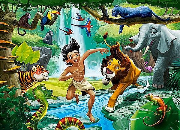 Puzzle 100 piese Cartea Junglei 111022 [2]