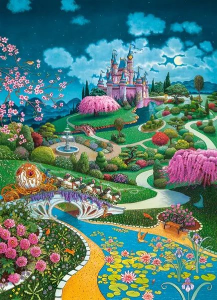 Puzzle 100 piese Cinderella's Castle 111282 Castorland [2]