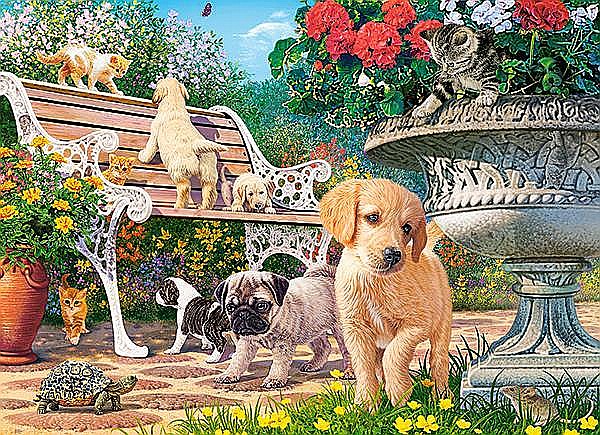 Puzzle 100 piese Hide and Seek 111220 Castorland [2]