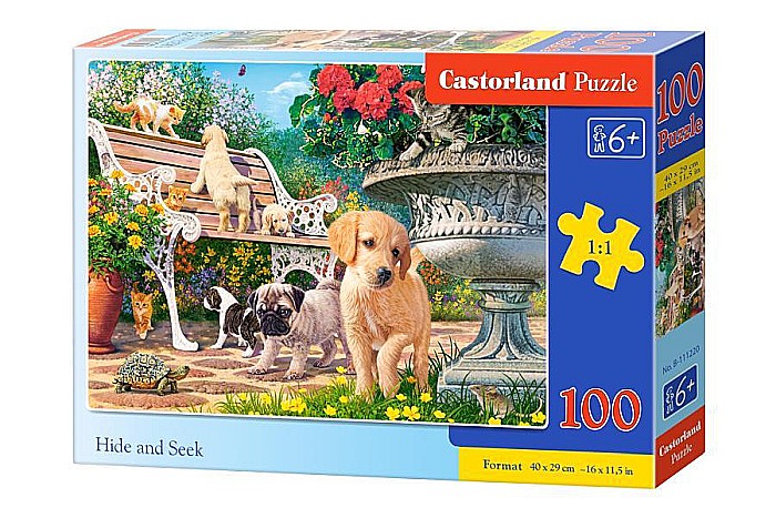 Puzzle 100 piese Hide and Seek 111220 Castorland [1]