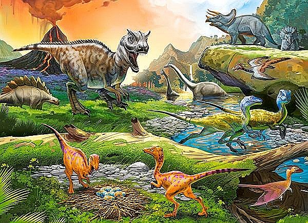 Puzzle 100 piese Lumea Dinozaurilor 111084 [2]