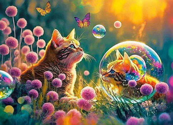 Puzzle 100 piese Magical Morning 111237 Castorland [2]