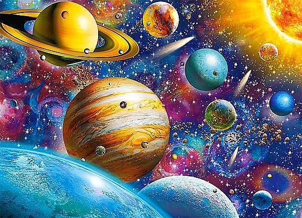 Puzzle 100 piese Odiseea Sistemului Solar 111077 [2]