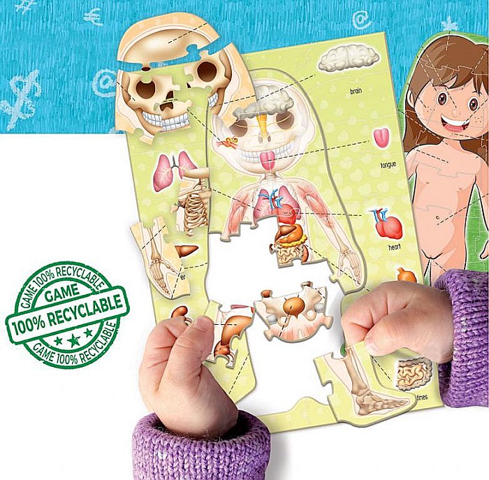 Puzzle 100 piese The Human Body Educa 18842 [3]