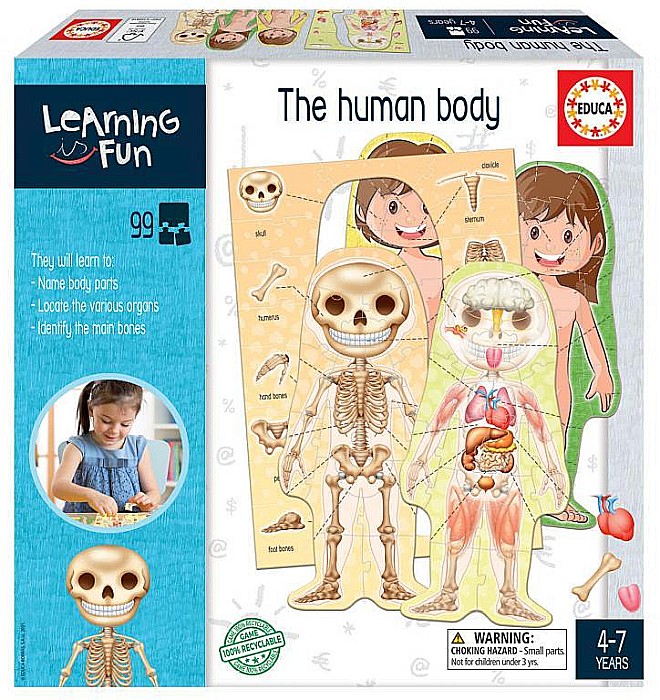Puzzle 100 piese The Human Body Educa 18842 [1]