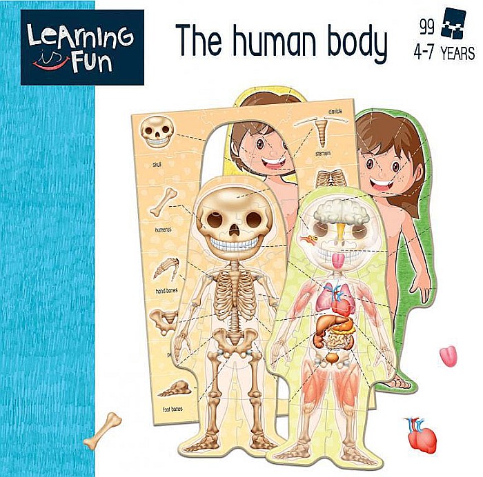 Puzzle 100 piese The Human Body Educa 18842 [2]