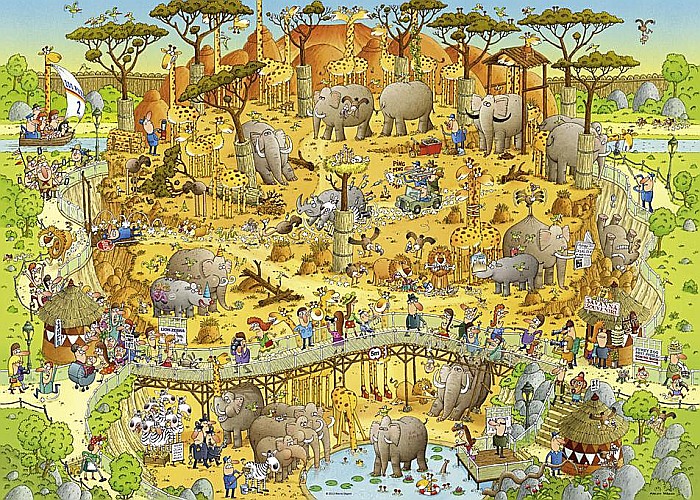 Puzzle 1000 piese African Habitat 29639 [2]
