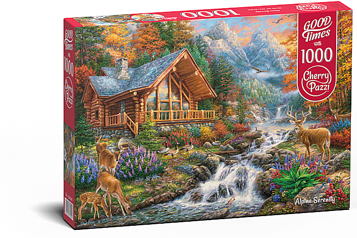 Puzzle 1000 piese Alpine Serenity 30400 Cherry Pazzi [1]