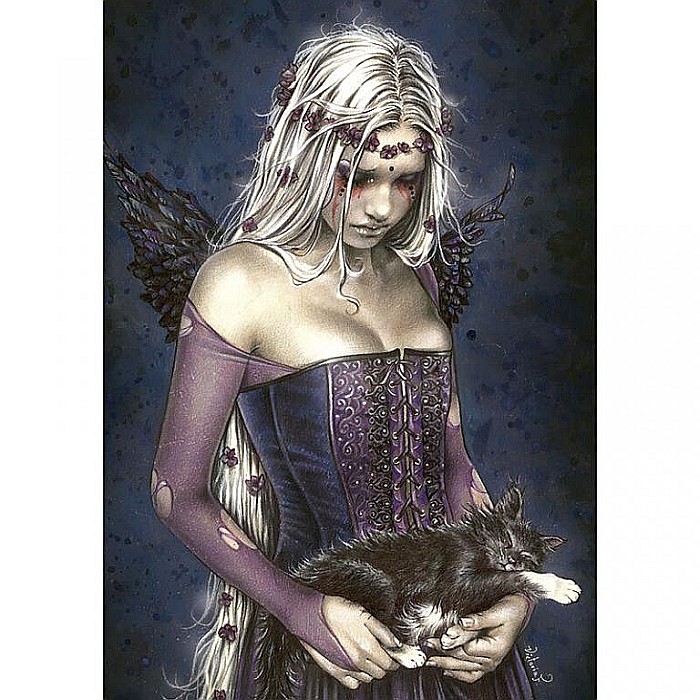 Puzzle 1000 piese Angel of Death, Victoria Frances Educa 19027 [2]