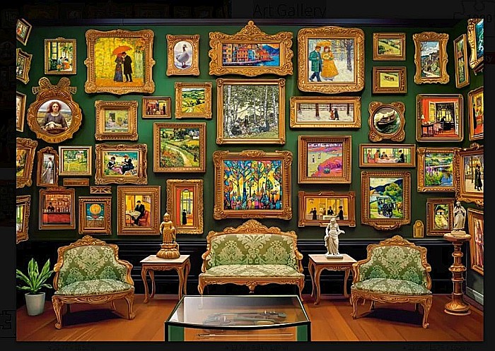 Puzzle 1000 piese Art Gallery Castorland 105212 [2]