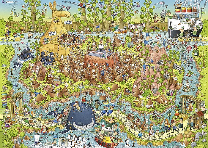 Puzzle 1000 piese Australian Habitat 29870 - Heye [2]