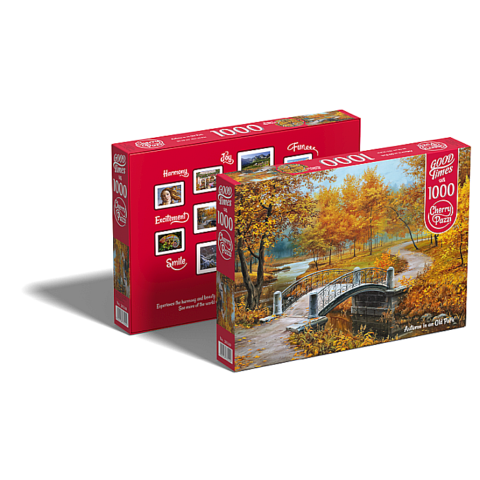 Puzzle 1000 piese Autumn in an Old Park 30240 Cherry Pazzi [2]