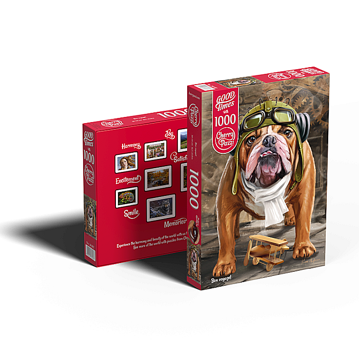 Puzzle 1000 piese Bon Voyage! 30387 Cherry Pazzi [2]