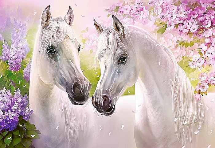 Puzzle 1000 piese Cai Romantici 104147 [2]