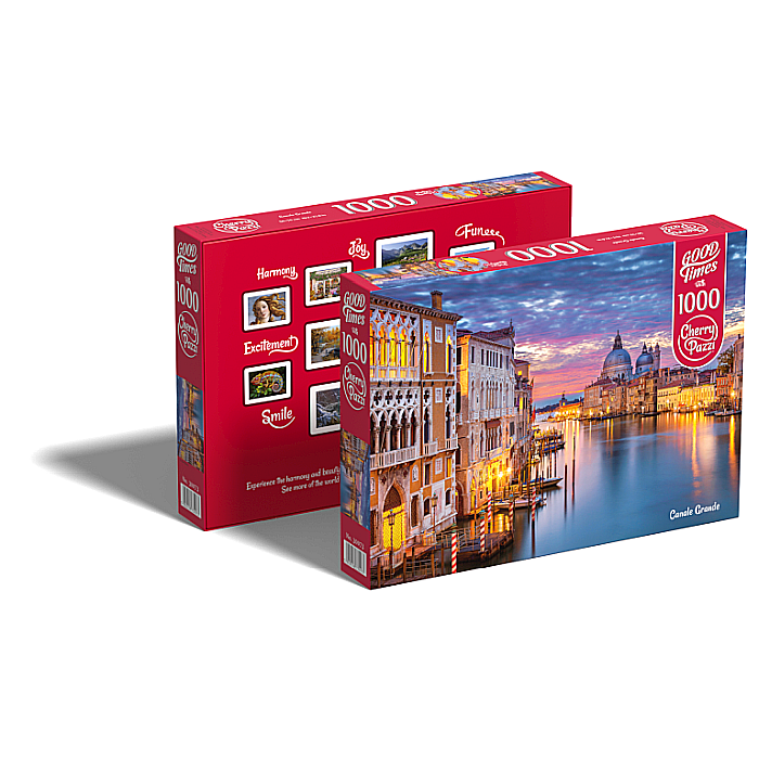 Puzzle 1000 piese Canale Grande 30073 Cherry Pazzi [2]