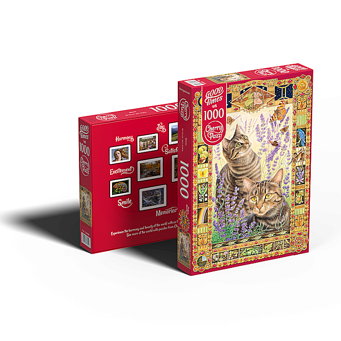 Puzzle 1000 piese Cats 30196 Cherry Pazzi [2]