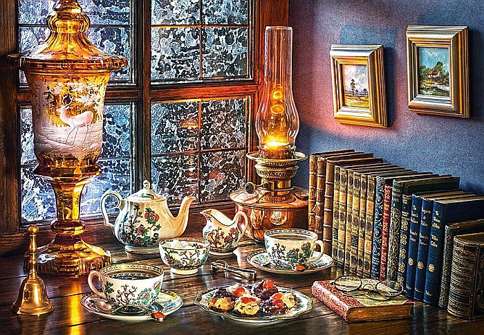 Puzzle 1000 piese Ceaiul de Seara 104116 [2]