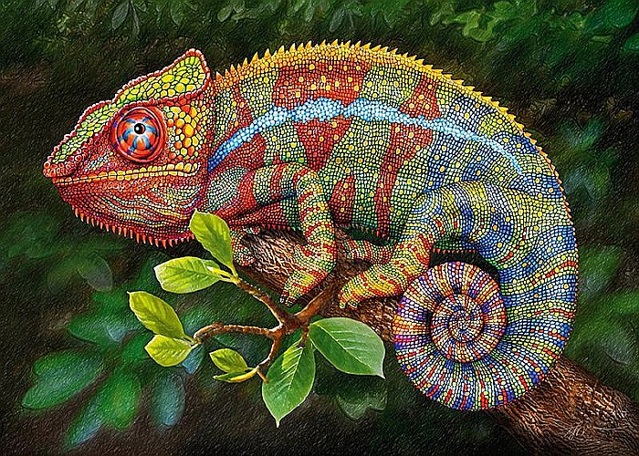 Puzzle 1000 piese Chameleon 30011 Cherry Pazzi [3]
