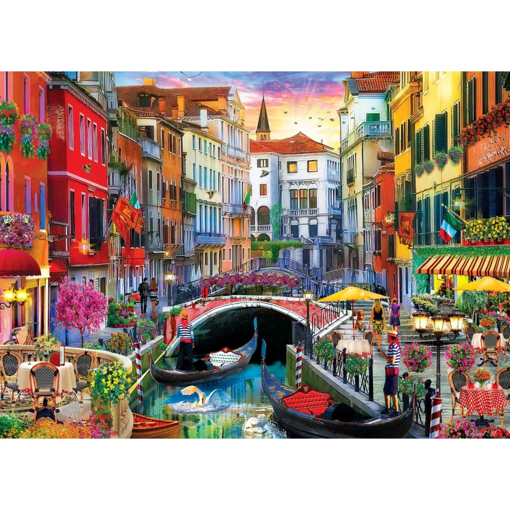 Puzzle 1000 piese Colorscapes Venice la Vecanza [2]