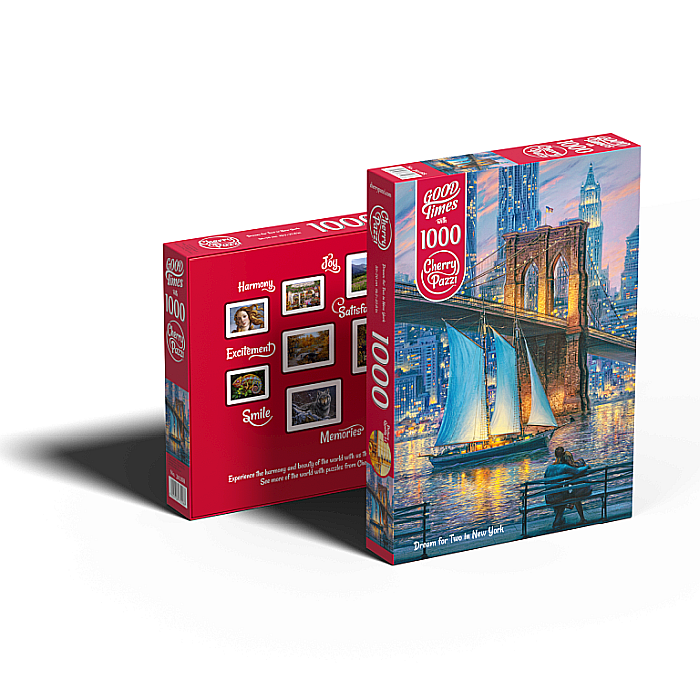 Puzzle 1000 piese Dream for Two in New York 30288 Cherry Pazzi [2]