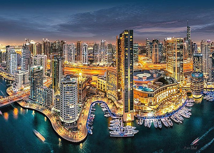 Puzzle 1000 piese Dubai Marina 30172 Cherry Pazzi [3]