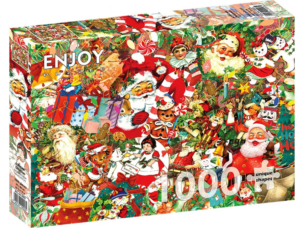 Puzzle 1000 piese Enjoy – A Vintage Christmas [1]