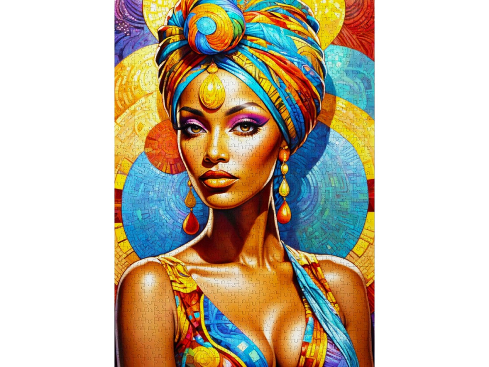 Puzzle 1000 piese Enjoy – African Beauty [2]