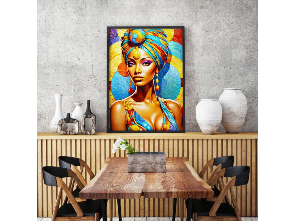 Puzzle 1000 piese Enjoy – African Beauty [6]