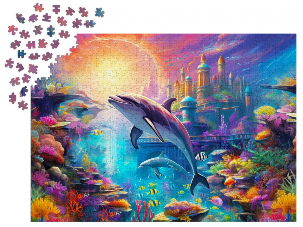Puzzle 1000 piese Enjoy – Atlantis [3]