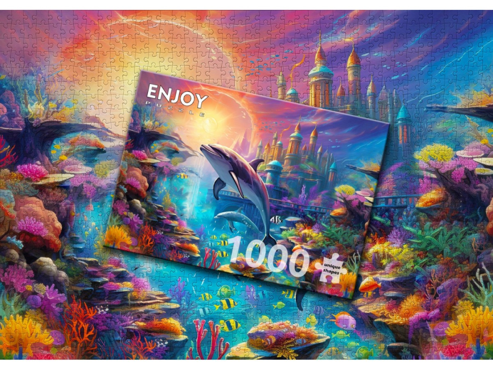 Puzzle 1000 piese Enjoy – Atlantis [4]