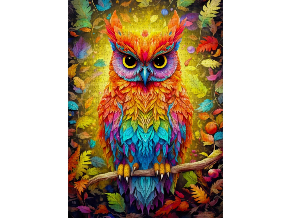 Puzzle 1000 piese Enjoy – Autumnal Owl [2]