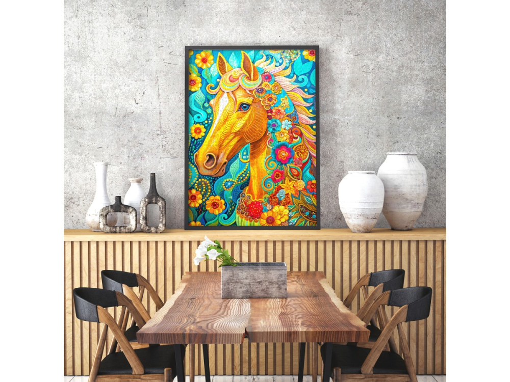 Puzzle 1000 piese Enjoy – Blooming Mane [6]