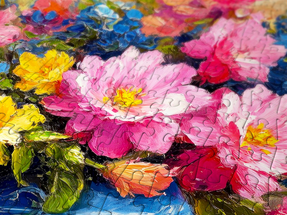 Puzzle 1000 piese Enjoy – Blushing Corner [5]