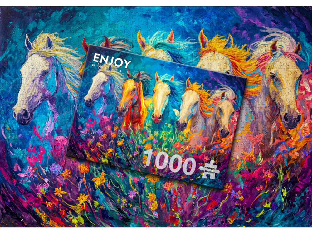 Puzzle 1000 piese Enjoy – Bright Galloping [4]