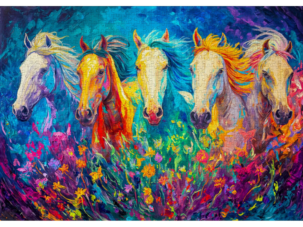 Puzzle 1000 piese Enjoy – Bright Galloping [2]