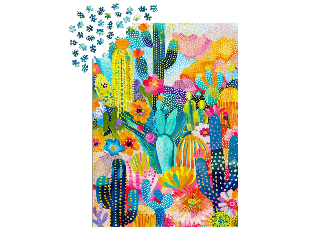 Puzzle 1000 piese Enjoy – Cacti Land [3]