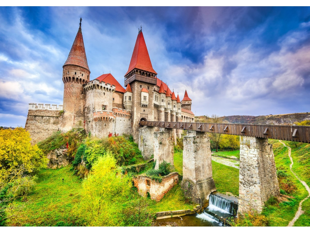 Puzzle 1000 piese Enjoy – Castelul Corvinilor, Hunedoara [2]