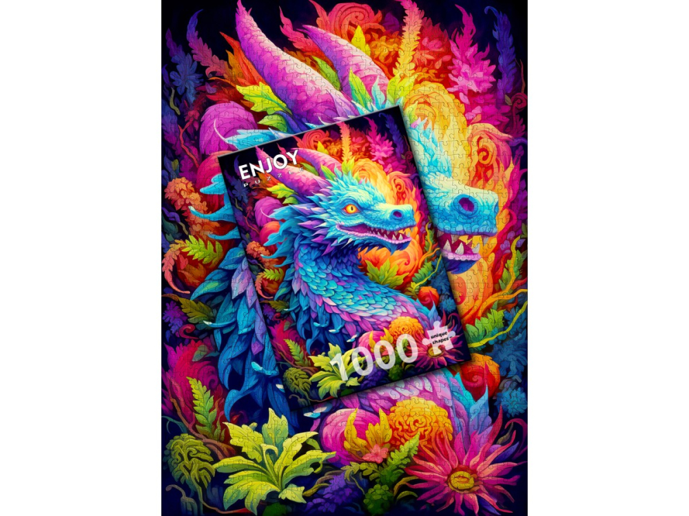 Puzzle 1000 piese Enjoy – Celestial Dragon [4]