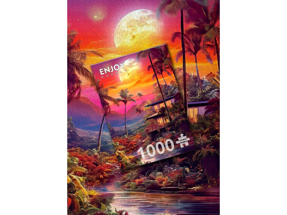 Puzzle 1000 piese Enjoy – Charming Twilight [4]