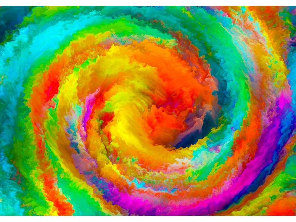 Puzzle 1000 piese Enjoy – Colorful Gradient Swirl [2]