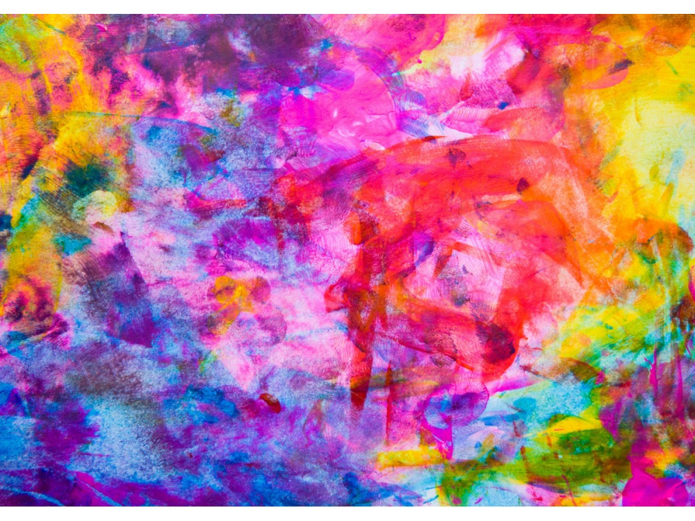 Puzzle 1000 piese Enjoy – Colourful Abstract Oil Painting [2]