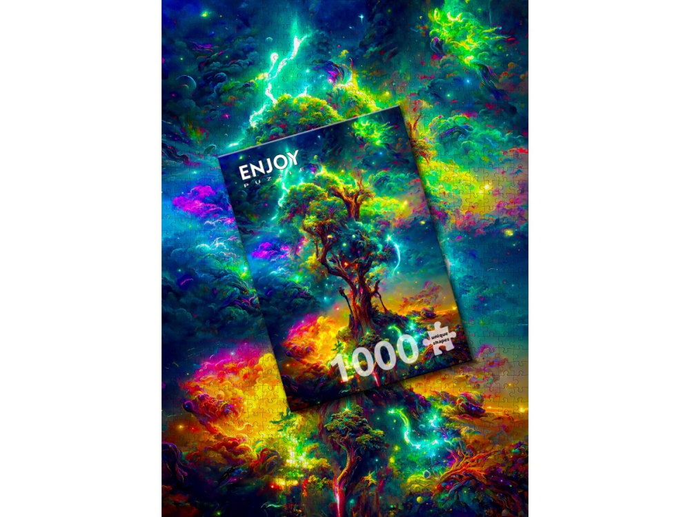 Puzzle 1000 piese Enjoy – Cosmic Tree of Life [4]