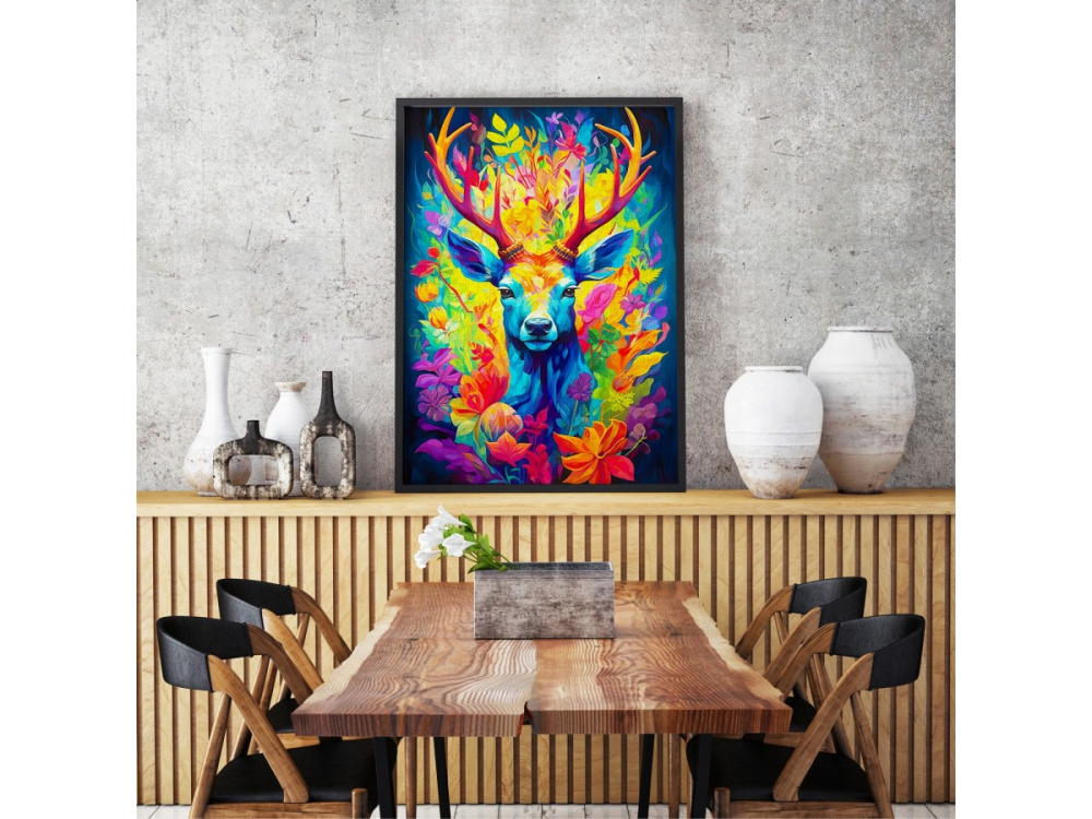 Puzzle 1000 piese Enjoy – Crowned Stag [6]