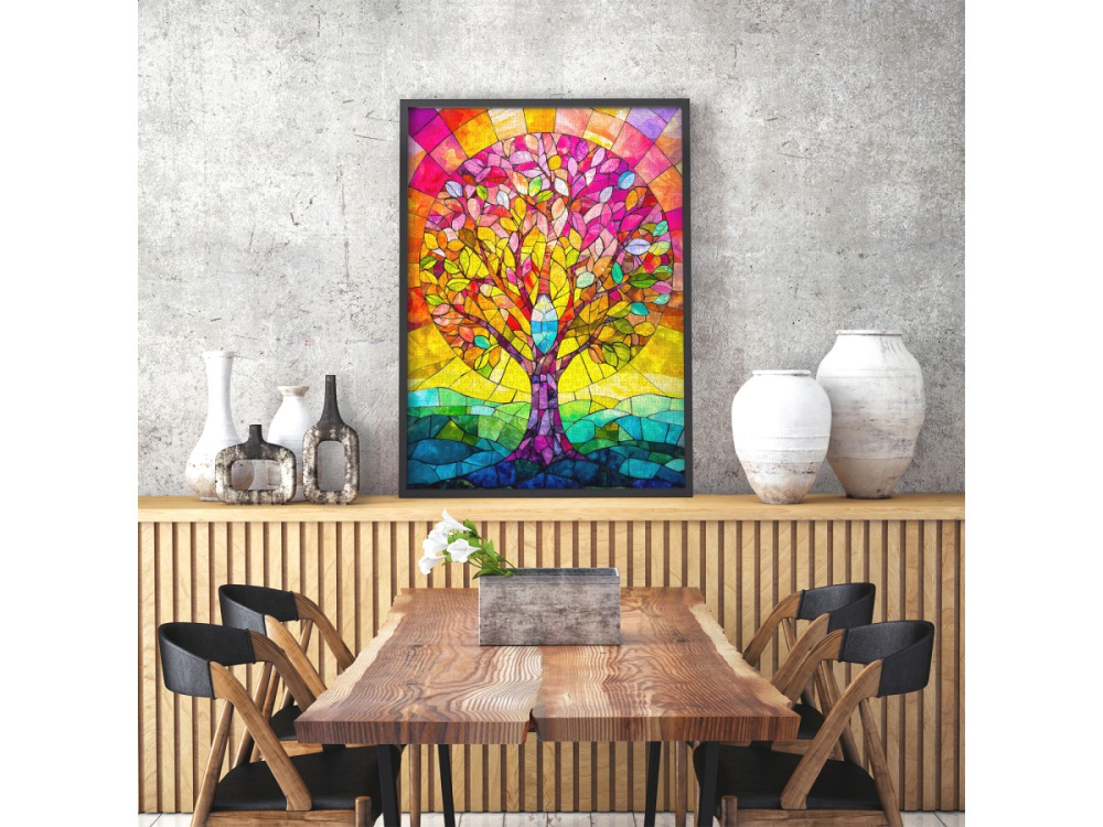 Puzzle 1000 piese Enjoy – Crystallized Tree [6]