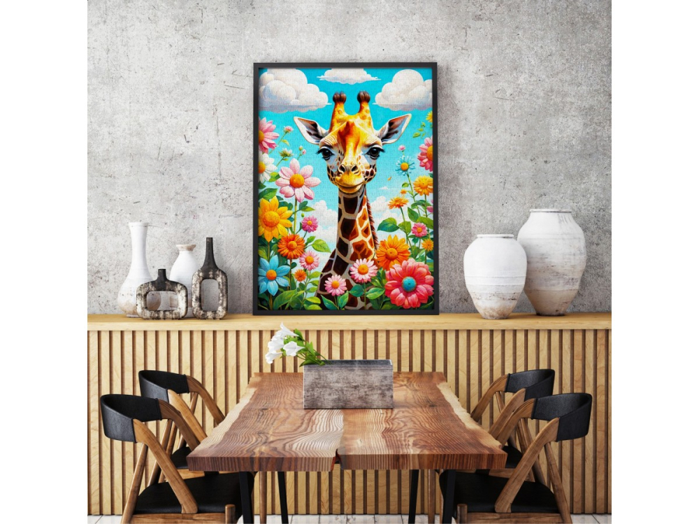 Puzzle 1000 piese Enjoy – Cute Giraffe [6]
