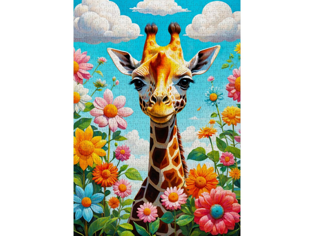 Puzzle 1000 piese Enjoy – Cute Giraffe [2]