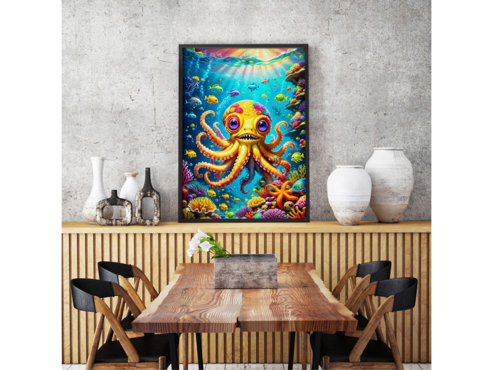Puzzle 1000 piese Enjoy – Cute Octopus [6]