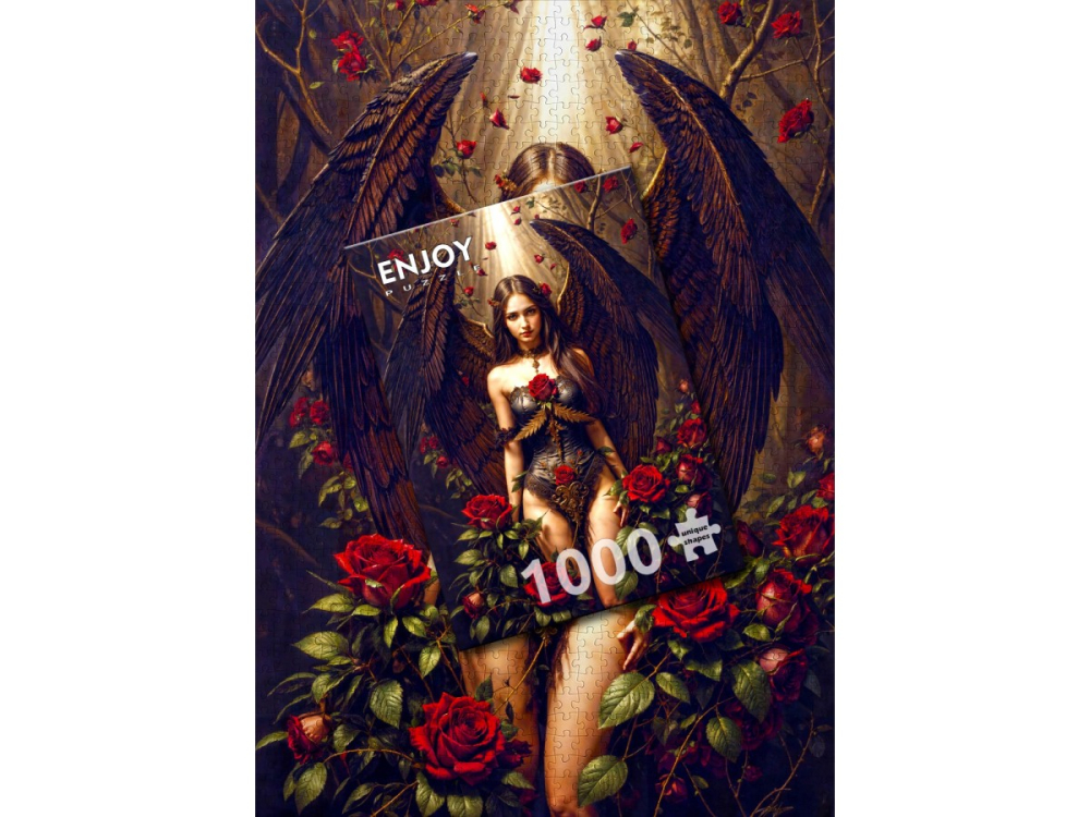 Puzzle 1000 piese Enjoy – Dark Angel [4]
