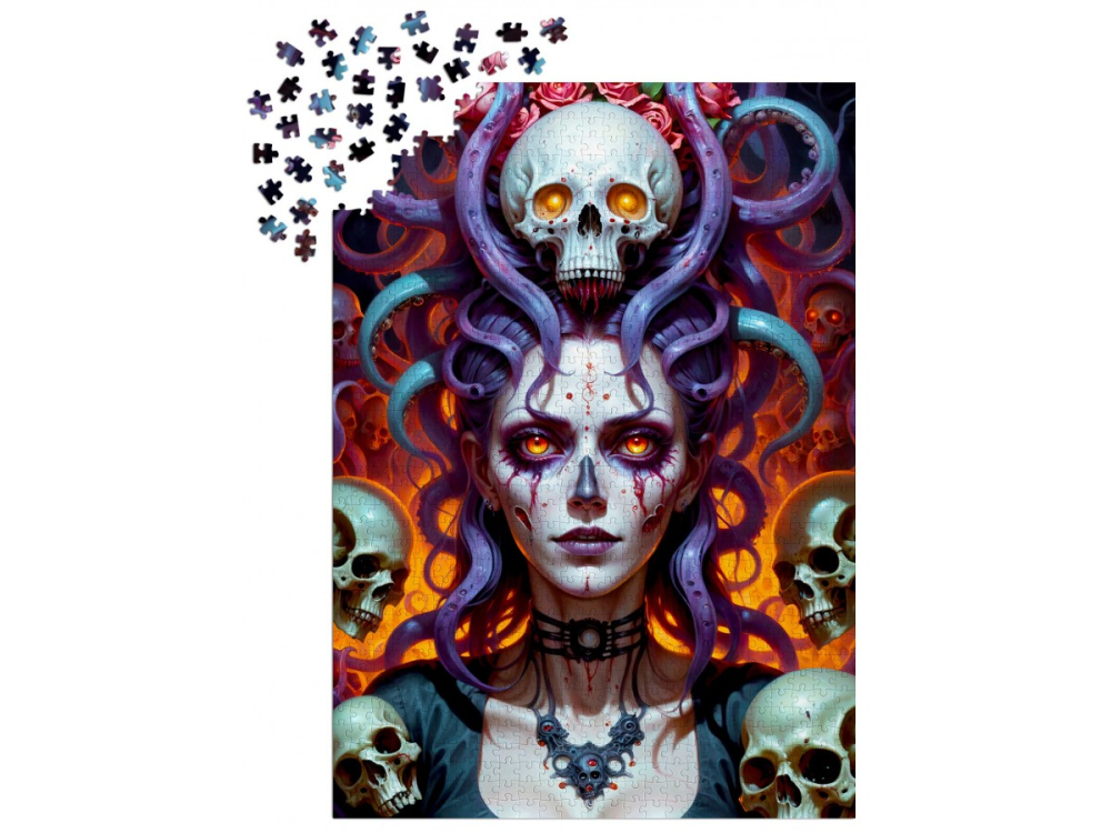 Puzzle 1000 piese Enjoy – Dark Witch [3]