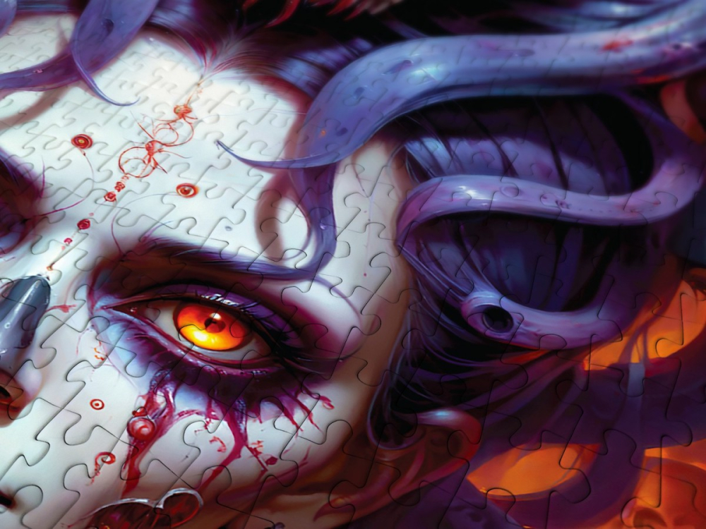 Puzzle 1000 piese Enjoy – Dark Witch [5]